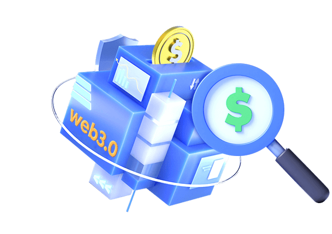 Blockchain benefits illustration